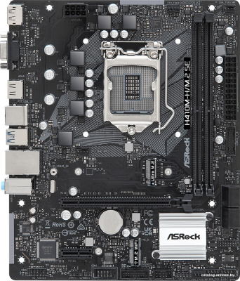 Материнская плата ASRock H410M-H/M.2 SE  купить в интернет-магазине X-core.by