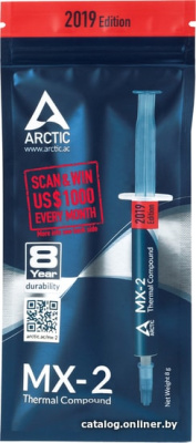 Термопаста Arctic MX-2 ACTCP00004B (8 г)  купить в интернет-магазине X-core.by