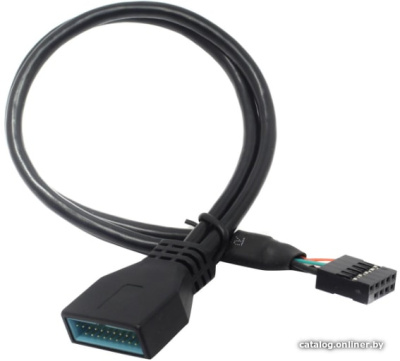 Купить кабель exegate usb 2.0 10 pin - 20 pin ex-cc-u3u2-0.3 в интернет-магазине X-core.by