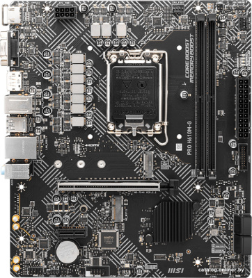 Материнская плата MSI Pro H610M-G  купить в интернет-магазине X-core.by