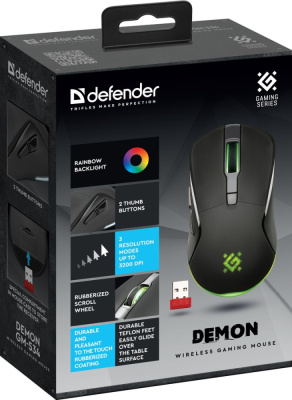 Купить игровая мышь defender demon gm-534 в интернет-магазине X-core.by