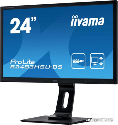 Купить монитор iiyama prolite b2483hsu-b5 в интернет-магазине X-core.by