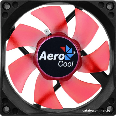 Вентилятор для корпуса AeroCool Motion 8 Red-3P  купить в интернет-магазине X-core.by