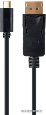 Купить кабель cablexpert a-cm-dpm-01 usb type-c - displayport (2 м, черный) в интернет-магазине X-core.by