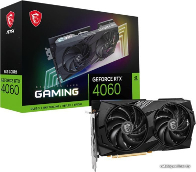 Видеокарта MSI GeForce RTX 4060 Gaming 8G  купить в интернет-магазине X-core.by