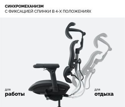 Купить офисное кресло sparx transformer (черный) в интернет-магазине X-core.by
