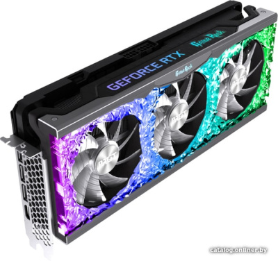 Видеокарта Palit GeForce RTX 3070 GameRock OC 8GB GDDR6 NE63070H19P2-1040G  купить в интернет-магазине X-core.by