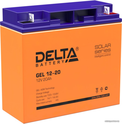 Купить аккумулятор для ибп delta gel 12-20 (12в/20 а·ч) в интернет-магазине X-core.by