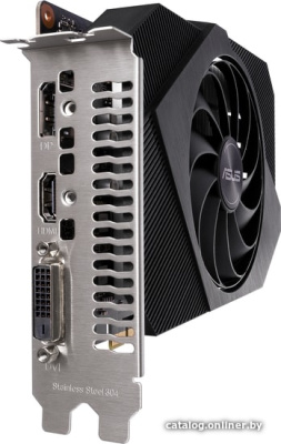 Видеокарта ASUS Phoenix GeForce GTX 1650 OC 4GB GDDR6 PH-GTX1650-O4GD6-P  купить в интернет-магазине X-core.by