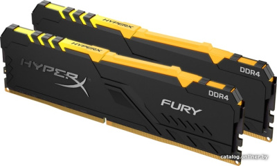 Оперативная память HyperX Fury RGB 2x8GB DDR4 PC4-24000 HX430C15FB3AK2/16  купить в интернет-магазине X-core.by