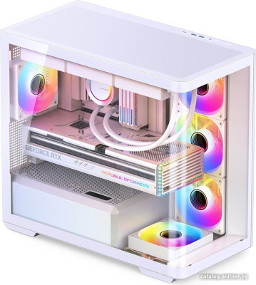 Корпус Jonsbo D300 (белый)  купить в интернет-магазине X-core.by