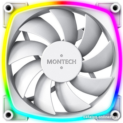 Вентилятор для корпуса Montech AX120 PWM (белый)  купить в интернет-магазине X-core.by
