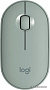 Мышь Logitech M350 Pebble (эвкалипт)