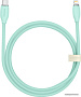 Кабель Baseus CAGD020006 USB Type-C - Lightning (1.2 м, зеленый)
