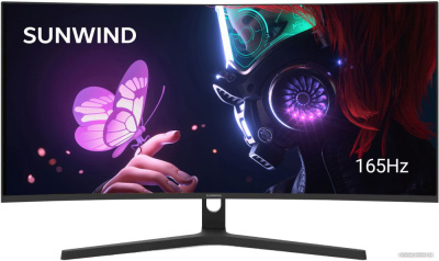 Купить игровой монитор sunwind sm-34qv401 в интернет-магазине X-core.by