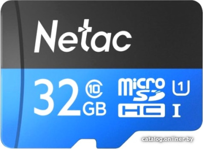 Купить карта памяти netac p500 standard 32gb nt02p500stn-032g-r + адаптер в интернет-магазине X-core.by