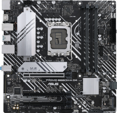 Материнская плата ASUS Prime B660M-A D4  купить в интернет-магазине X-core.by