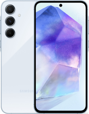Купить смартфон samsung galaxy a55 sm-a556e 8gb/128gb (голубой) в интернет-магазине X-core.by