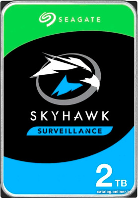 Жесткий диск Seagate Skyhawk Surveillance 2TB ST2000VX016 купить в интернет-магазине X-core.by