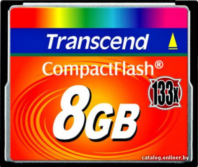 Купить карта памяти transcend 133x compactflash 8 гб (ts8gcf133) в интернет-магазине X-core.by