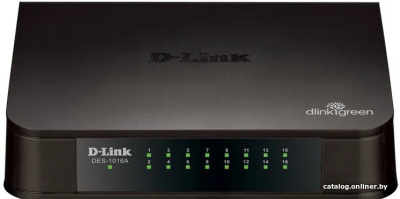 Купить неуправляемый коммутатор d-link des-1016a/e2a в интернет-магазине X-core.by