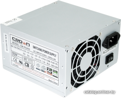 Блок питания CrownMicro CM-PS400 Standart  купить в интернет-магазине X-core.by
