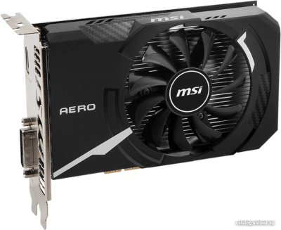 Видеокарта MSI GeForce GT 1030 Aero ITX 4GD4 OC  купить в интернет-магазине X-core.by