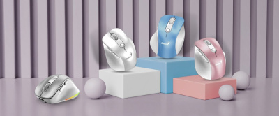 Купить мышь genius ergo 9000s pro (серебристый) в интернет-магазине X-core.by