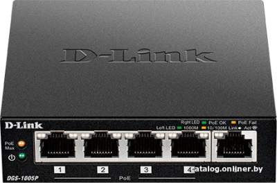 Купить коммутатор d-link dgs-1005p/a1a в интернет-магазине X-core.by