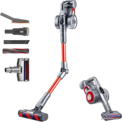 Пылесос Jimmy H9 Flex (серебристый/красный)  купить в интернет-магазине X-core.by