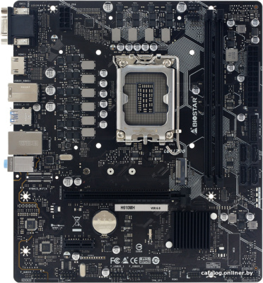 Материнская плата BIOSTAR H610MH Ver. 6.0  купить в интернет-магазине X-core.by