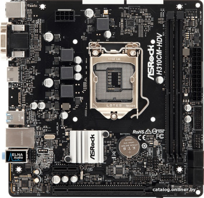 Материнская плата ASRock H310CM-HDV  купить в интернет-магазине X-core.by