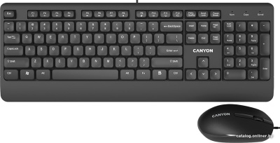 Купить клавиатура + мышь canyon set-14 в интернет-магазине X-core.by
