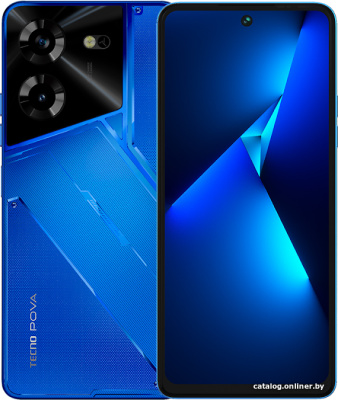 Купить смартфон tecno pova 5 8gb/256gb (синий) в интернет-магазине X-core.by