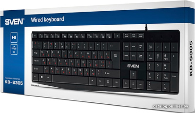 Купить клавиатура sven kb-s305 в интернет-магазине X-core.by