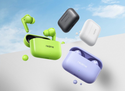 Купить наушники realme buds t200 (сиреневый) в интернет-магазине X-core.by