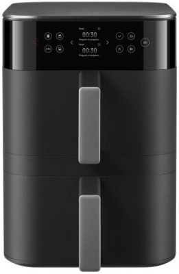 Аэрогриль (аэрофритюрница) Xiaomi Smart Double Stack Air Fryer 12L MAF-DS1201 (черный)  купить в интернет-магазине X-core.by