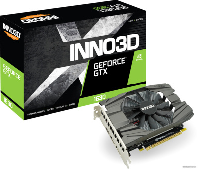Видеокарта Inno3D GeForce GTX 1630 Compact N16301-04D6-1177VA19  купить в интернет-магазине X-core.by