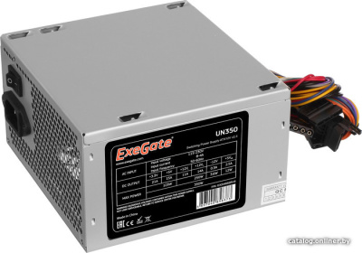 Блок питания ExeGate ATX-UN350 EX244552RUS  купить в интернет-магазине X-core.by