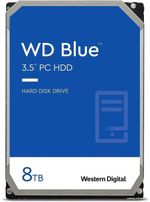 Жесткий диск WD Blue 8TB WD80EAAZ купить в интернет-магазине X-core.by