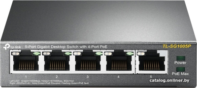 Купить коммутатор tp-link tl-sg1005p в интернет-магазине X-core.by