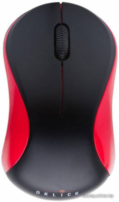 Купить мышь oklick 605sw (черный/красный) [384110] в интернет-магазине X-core.by