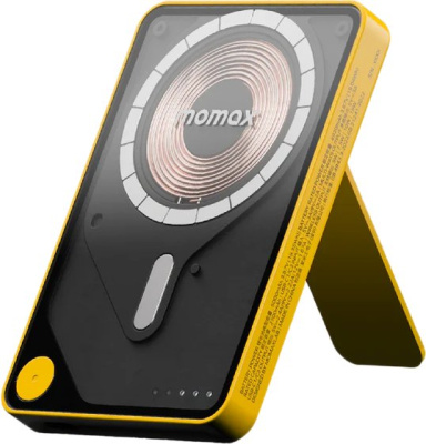 Купить внешний аккумулятор momax 1-power x pro magnetic built-in usb-c ip131 5000mah (желтый) в интернет-магазине X-core.by