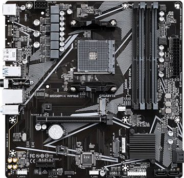 Материнская плата Gigabyte B550M K WiFi6E (rev. 1.0)