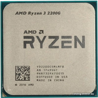 Процессор AMD Ryzen 3 2200G купить в интернет-магазине X-core.by.