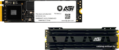 SSD AGI AI838 4TB AGI4T0G44AI838  купить в интернет-магазине X-core.by