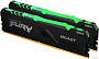 Оперативная память Kingston FURY Beast RGB 2x16ГБ DDR4 3200МГц KF432C16BB12AK2/32