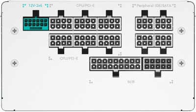 Блок питания GamerStorm PQ1000G WH  купить в интернет-магазине X-core.by