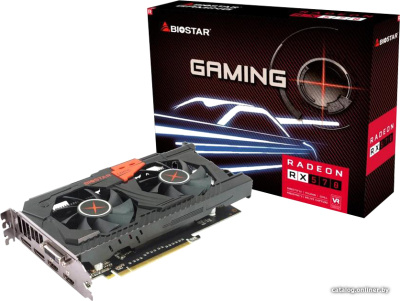 Видеокарта BIOSTAR Radeon RX 570 8GB GDDR5 VA5705RV82  купить в интернет-магазине X-core.by