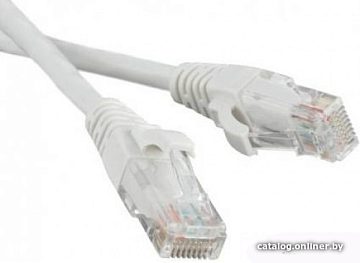 Кабель Lanmaster TWT-45-45-2.0-WH RJ45 - RJ45 (2 м, белый)